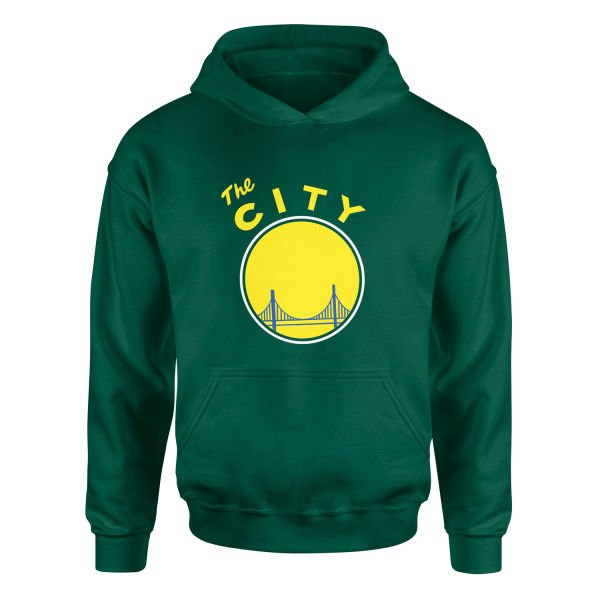The City Hoodie M - Nefti Yeşili