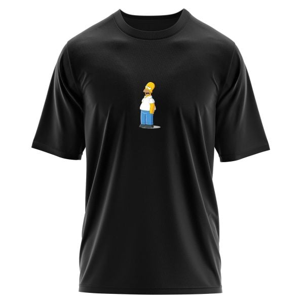 Homer Simpson, Everyday Hero | The Simpsons Oversize Tişört M - Siyah