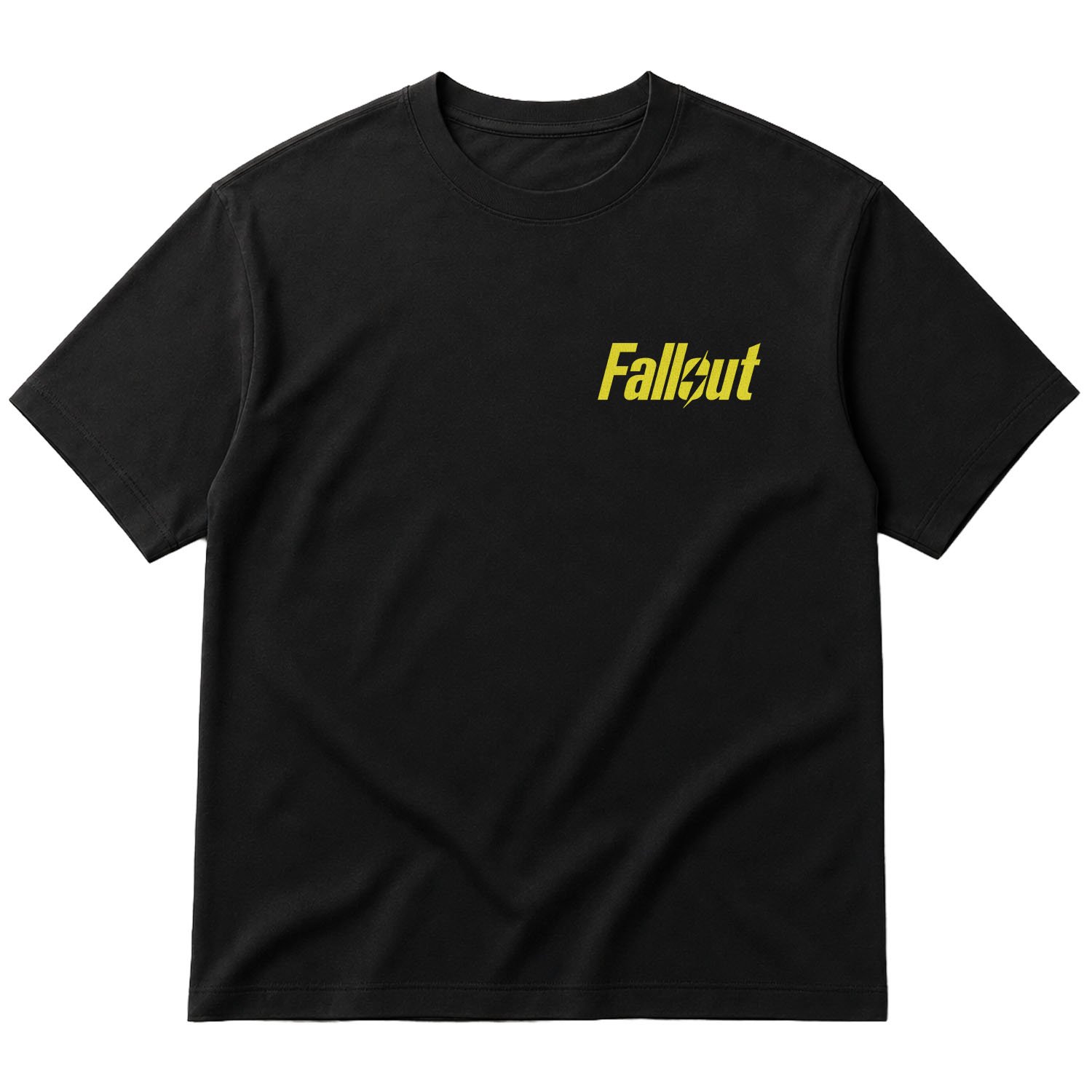 Fallout Oversize Tişört S - Siyah