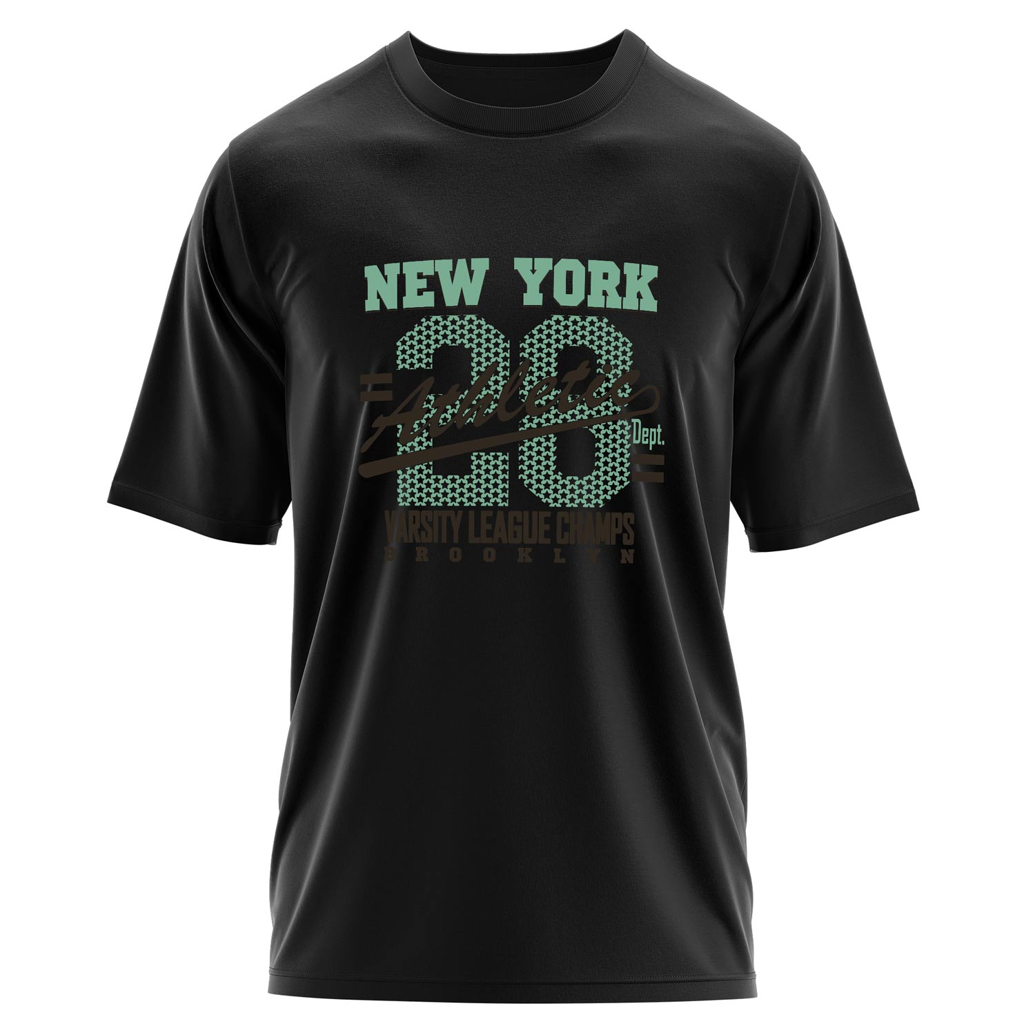 NY Athletic Oversize Tişört M - Siyah