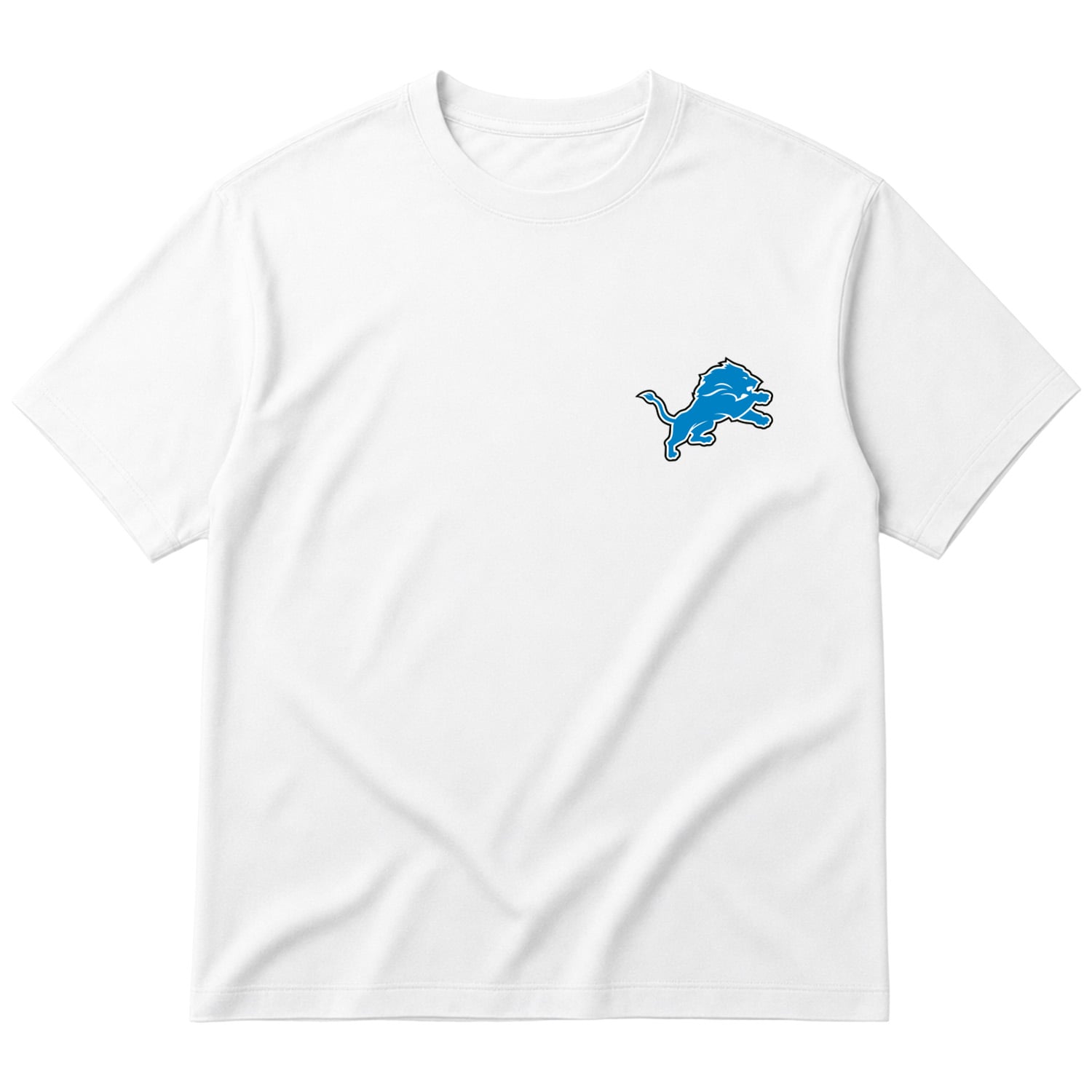 Detroit Lions Oversize Tişört XL - Beyaz
