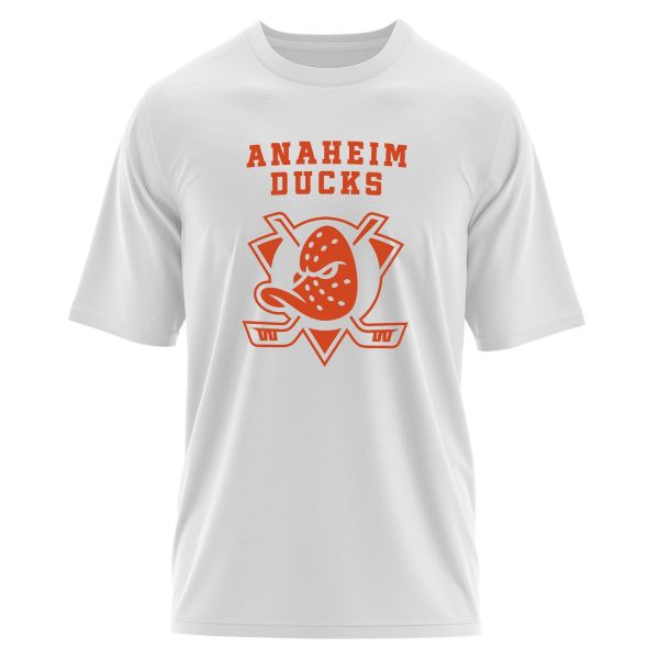 Anaheim Ducks Oversize Tişört M - Beyaz