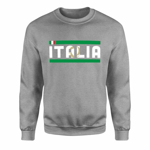 Italia Sweatshirt M - Gri