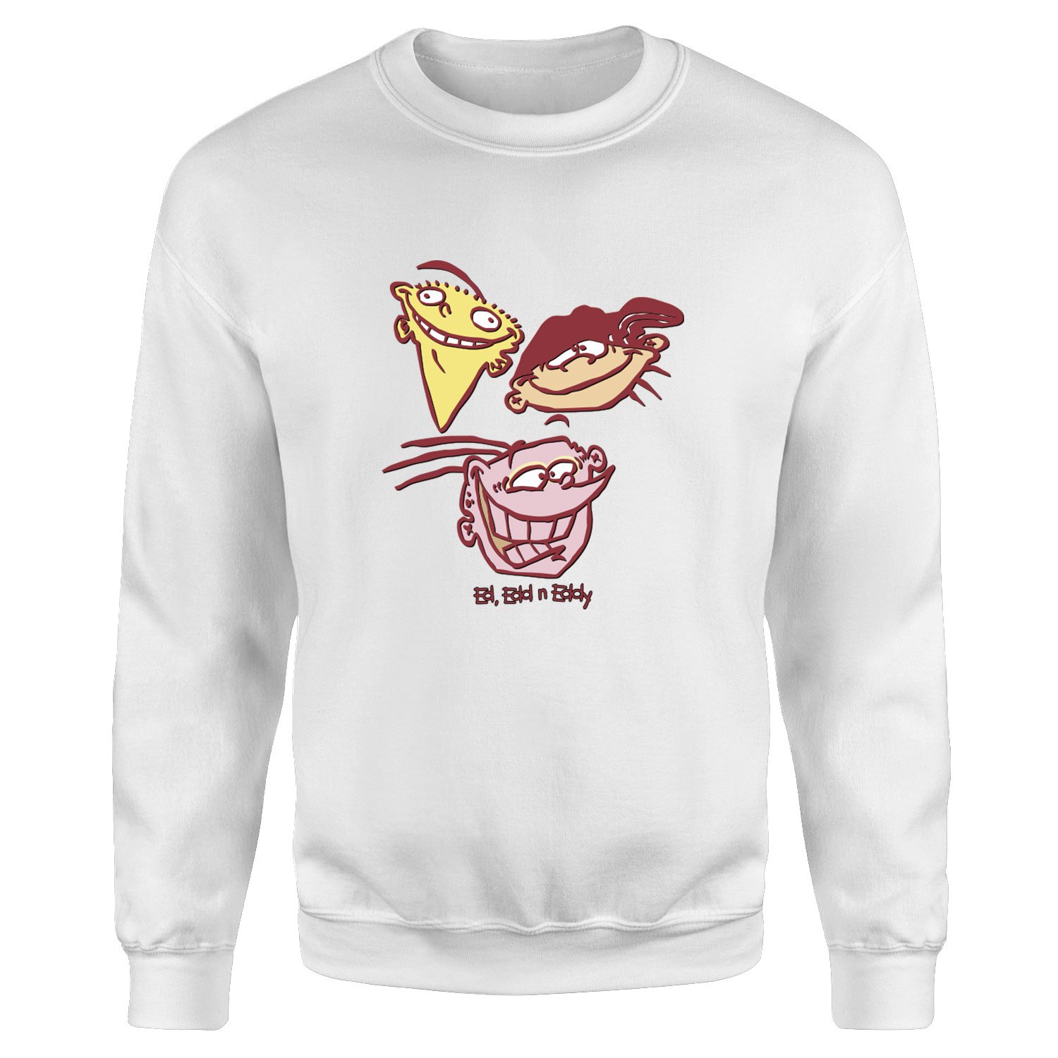 Ed, Edd n Eddy Sweatshirt M - Beyaz