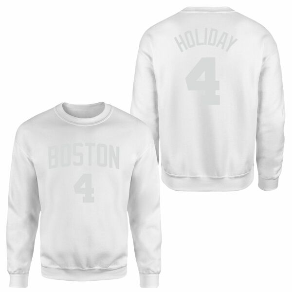 Jrue Holiday 24/25 Forma Sweatshirt S - Beyaz