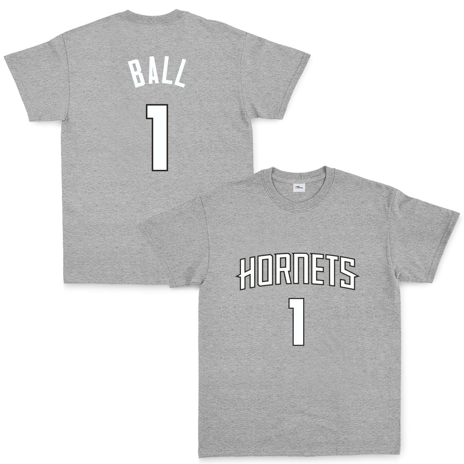 Lamelo Ball 1 Hornets Forma Tişört XL - Gri