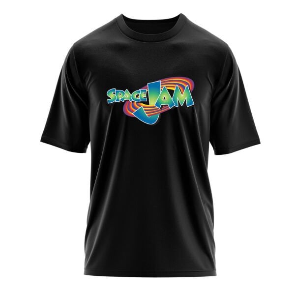 Space Jam Oversize Tişört M - Siyah