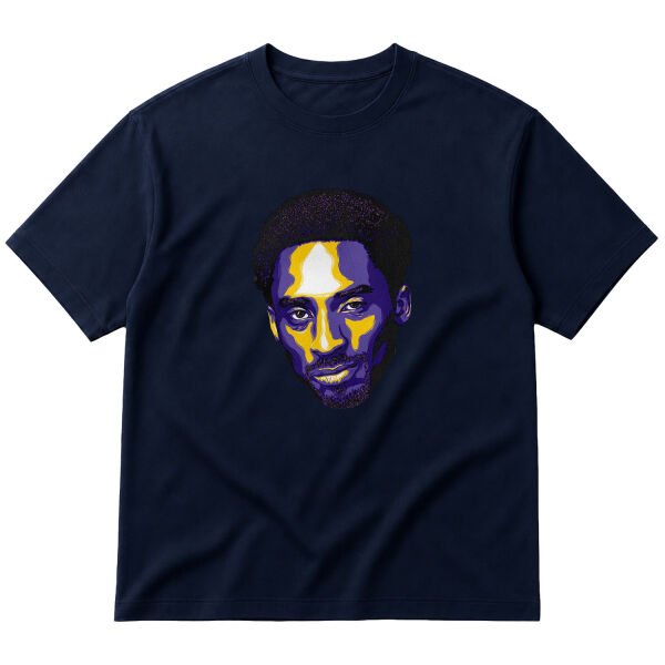 Kobe Bryant H Oversize Tişört S - İndigo Mavisi