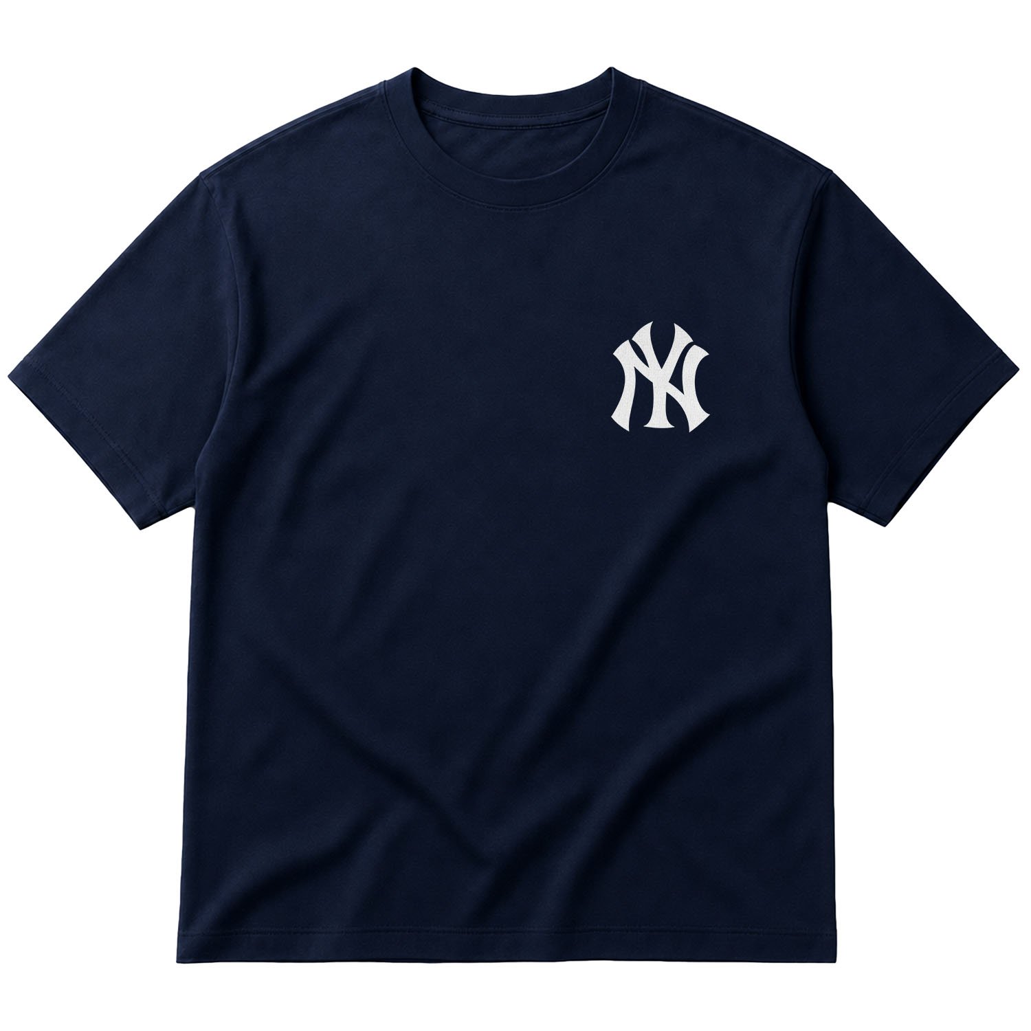 Yankees Oversize Tişört M - İndigo Mavisi