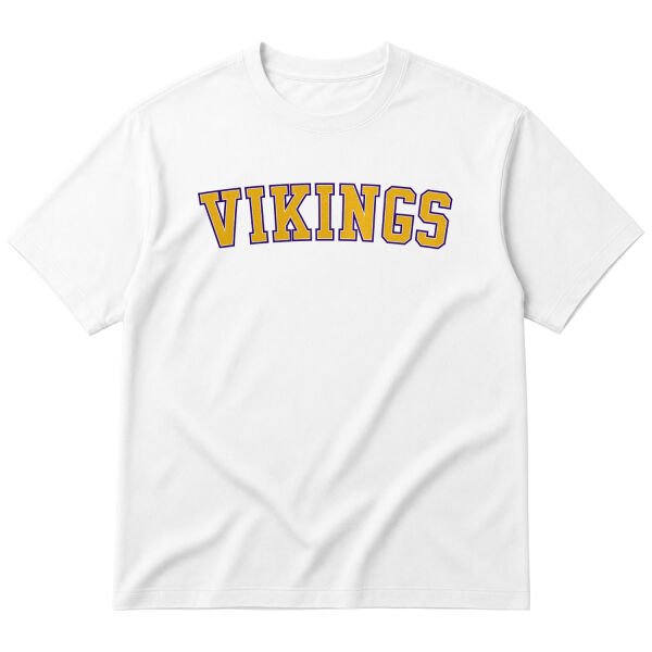 The VIKINGS Oversize Tişört M - Beyaz