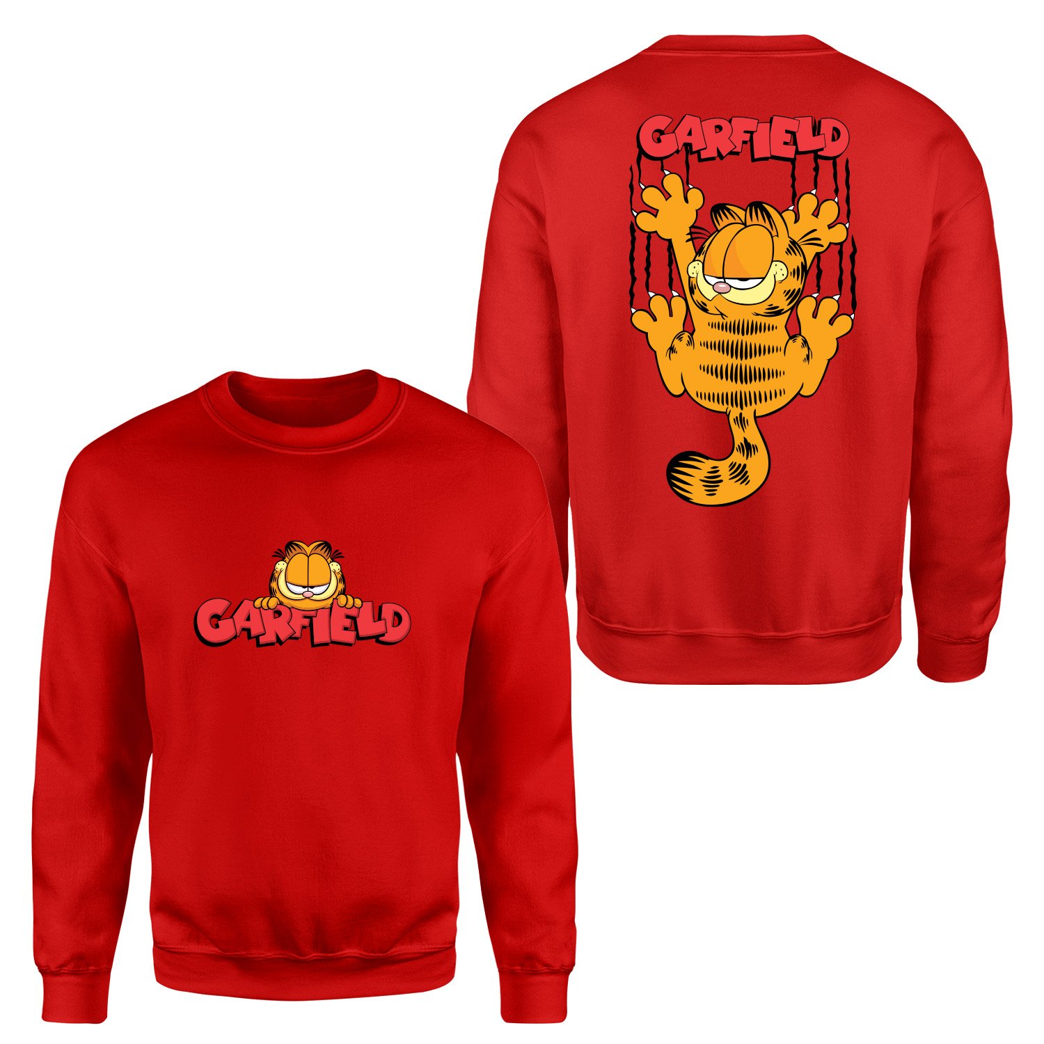 Garfield SP Sweatshirt S - Kırmızı