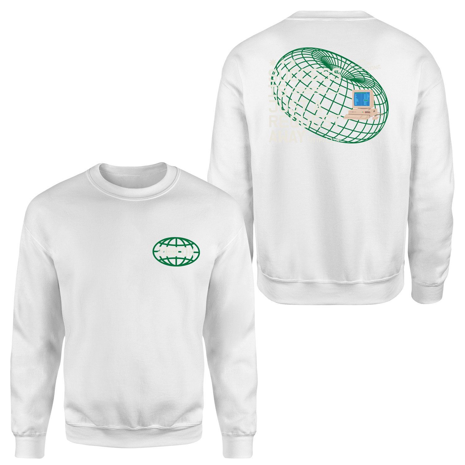 HTTP 200 OK: Success Is Just A Request Away Sweatshirt L - Beyaz