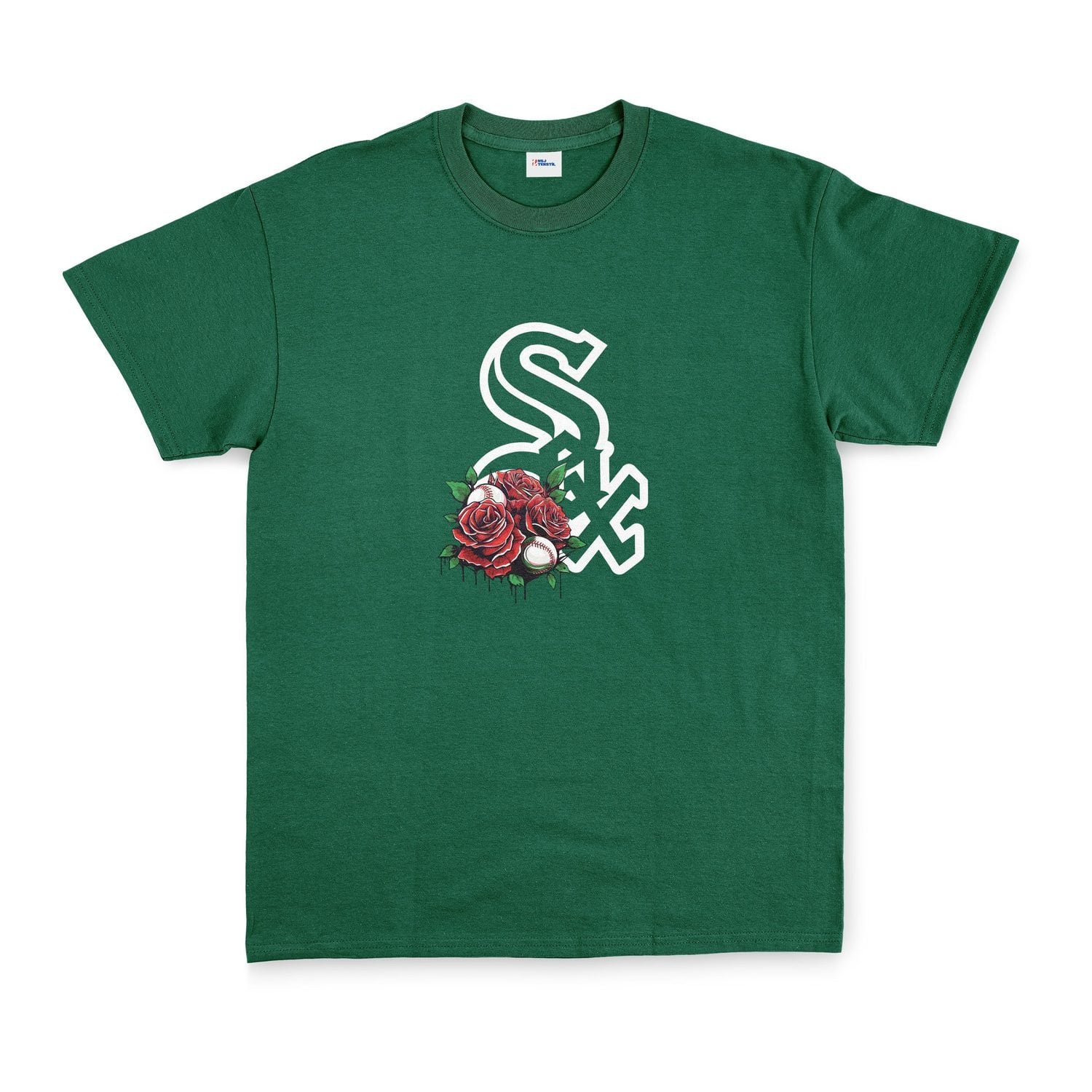 Chicago White Sox Roses Tişört M - Nefti Yeşili