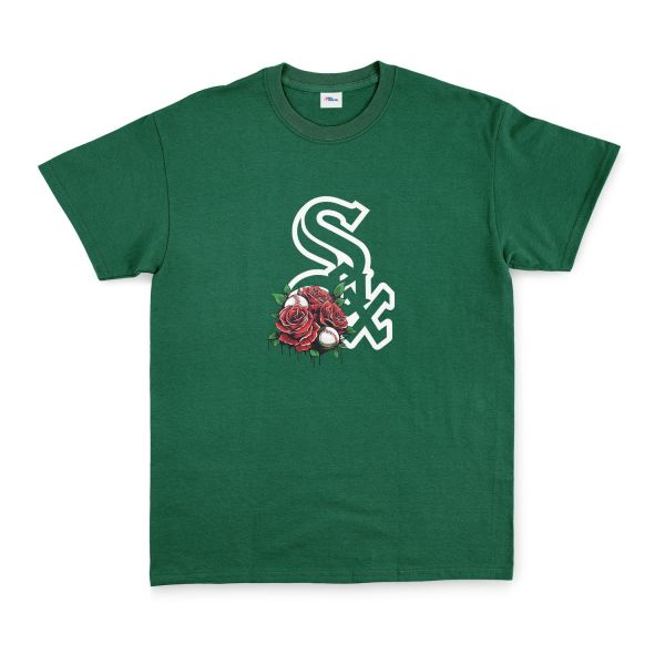 Chicago White Sox Roses Tişört M - Nefti Yeşili