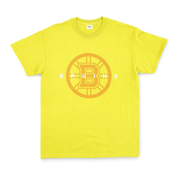 Boston Bruins Graphic Tişört S - Sarı