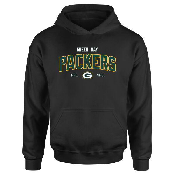 Green Bay Packers NFC Hoodie S - Siyah