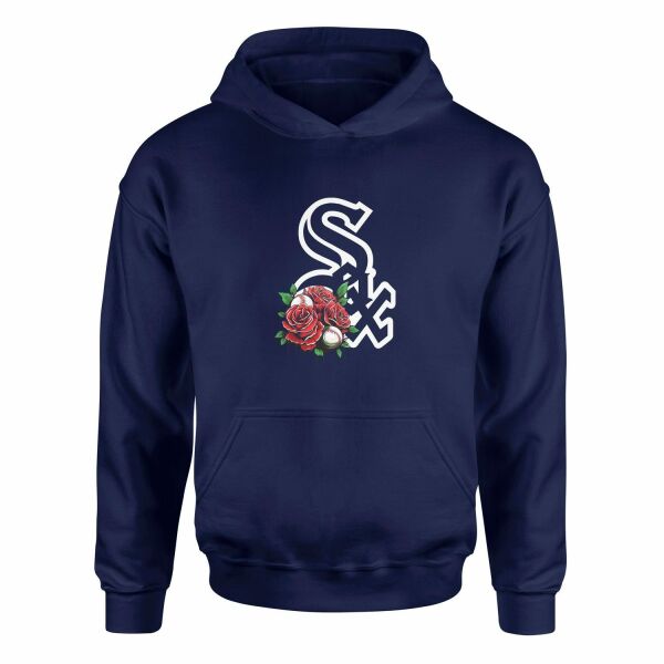 Chicago White Sox Roses Hoodie L - İndigo Mavisi
