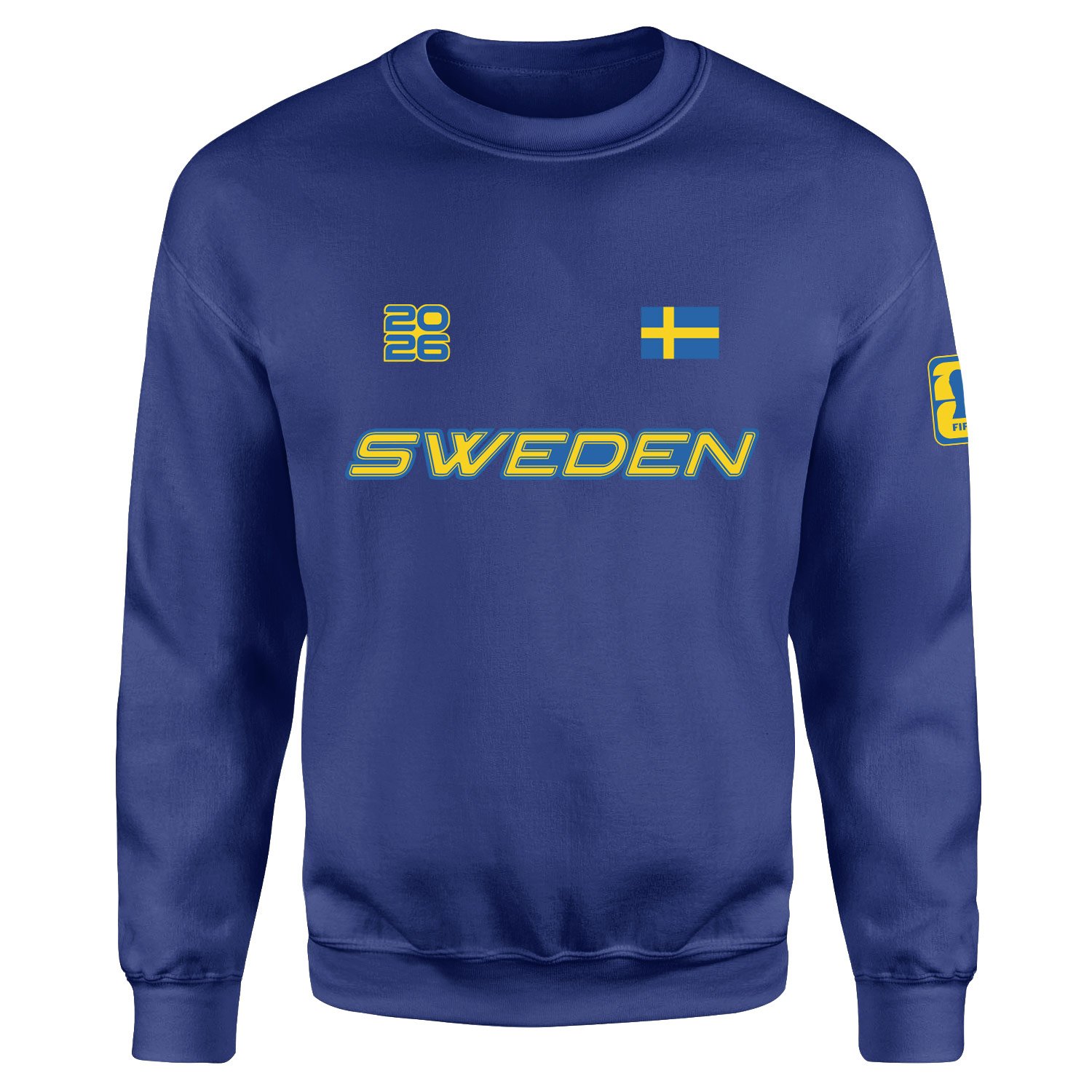 İsveç 2026 Sweatshirt XXL - İndigo Mavisi