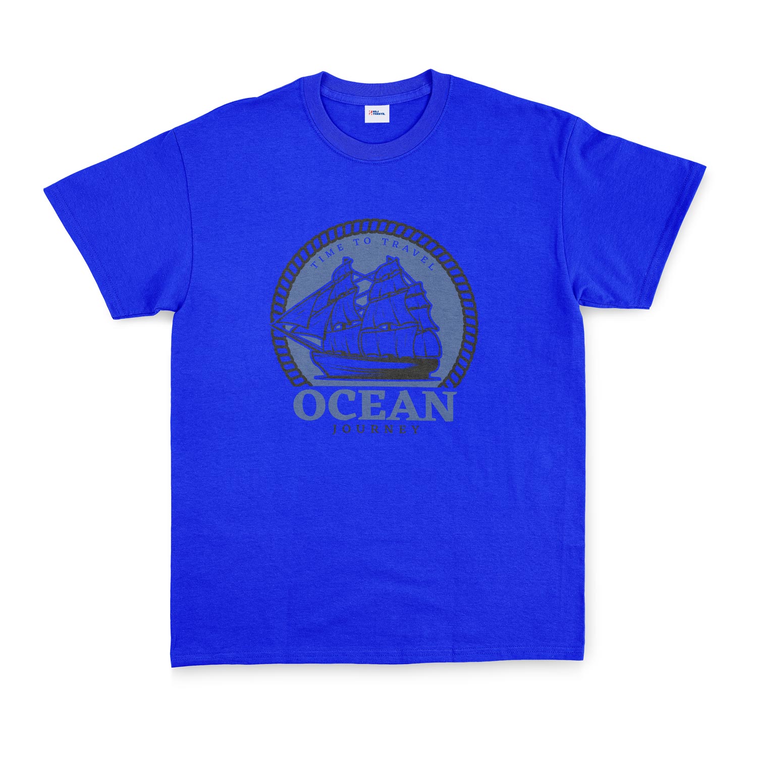 Ocean Journey Denizci Tişört L - Mavi