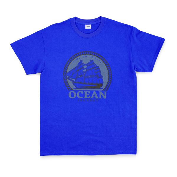 Ocean Journey Denizci Tişört L - Mavi
