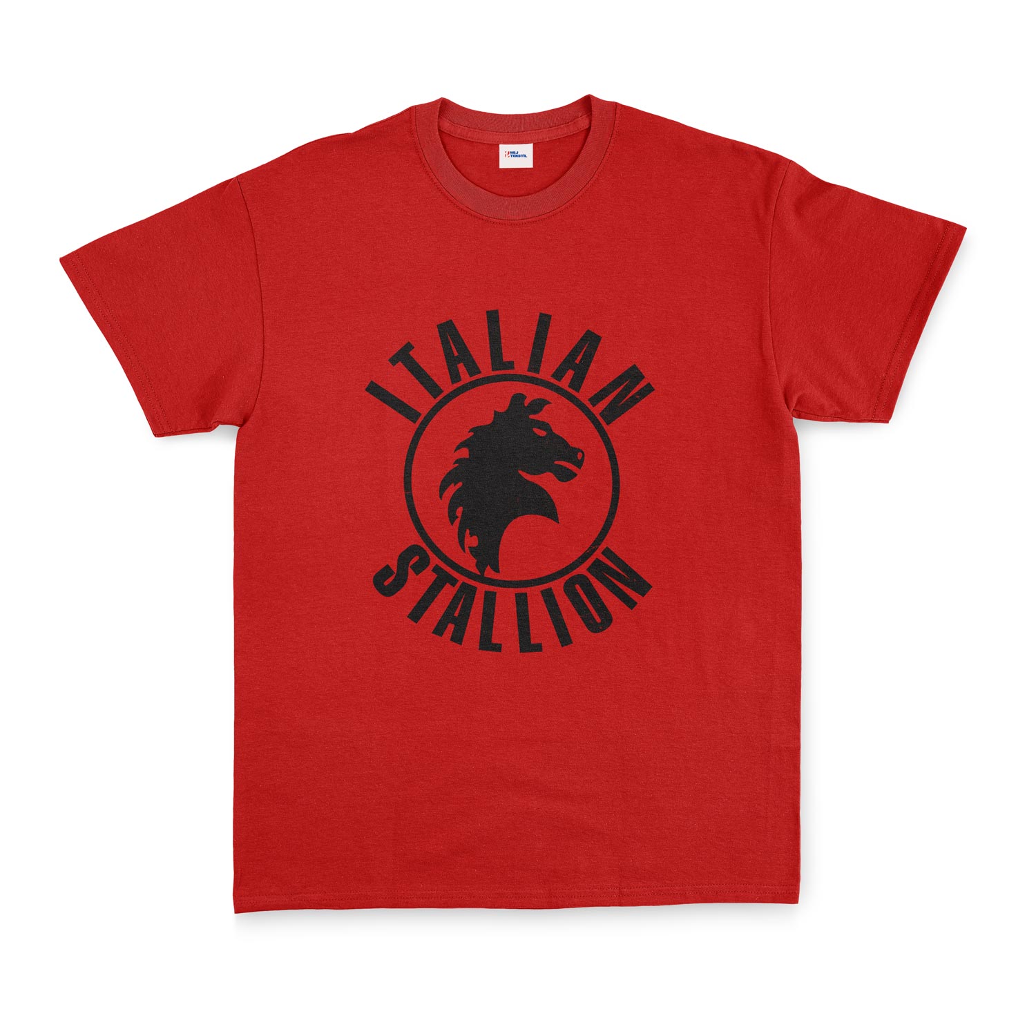 Italian Stallion Tişört XXL - Kırmızı