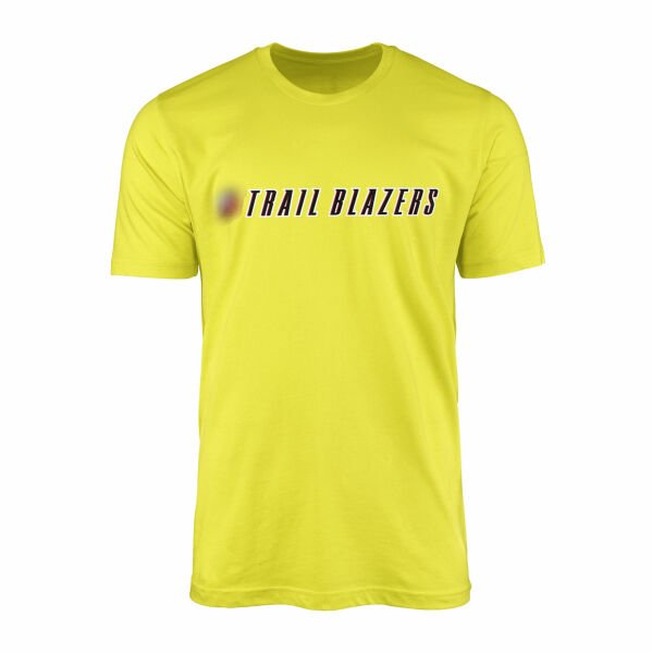 Trail Blazers Tişört XXL - Sarı