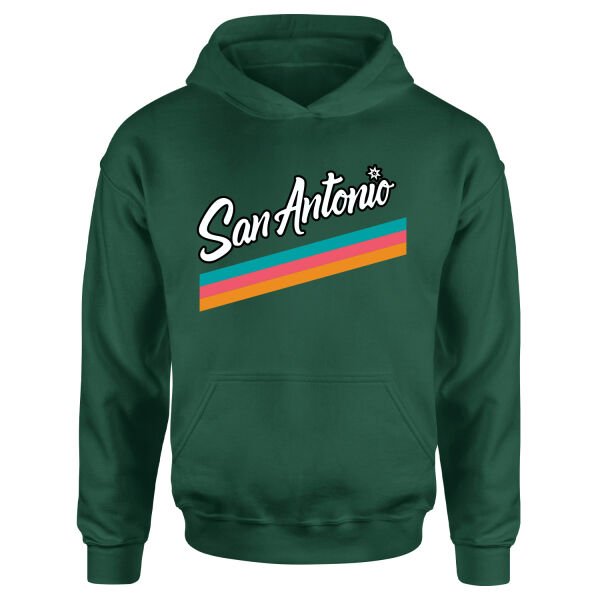 San Antonio City ED Hoodie L - Nefti Yeşili