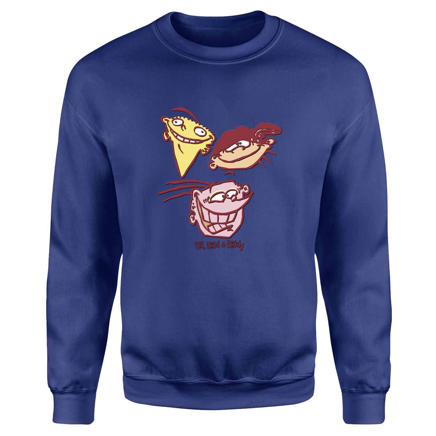 Ed, Edd n Eddy Sweatshirt S - İndigo Mavisi