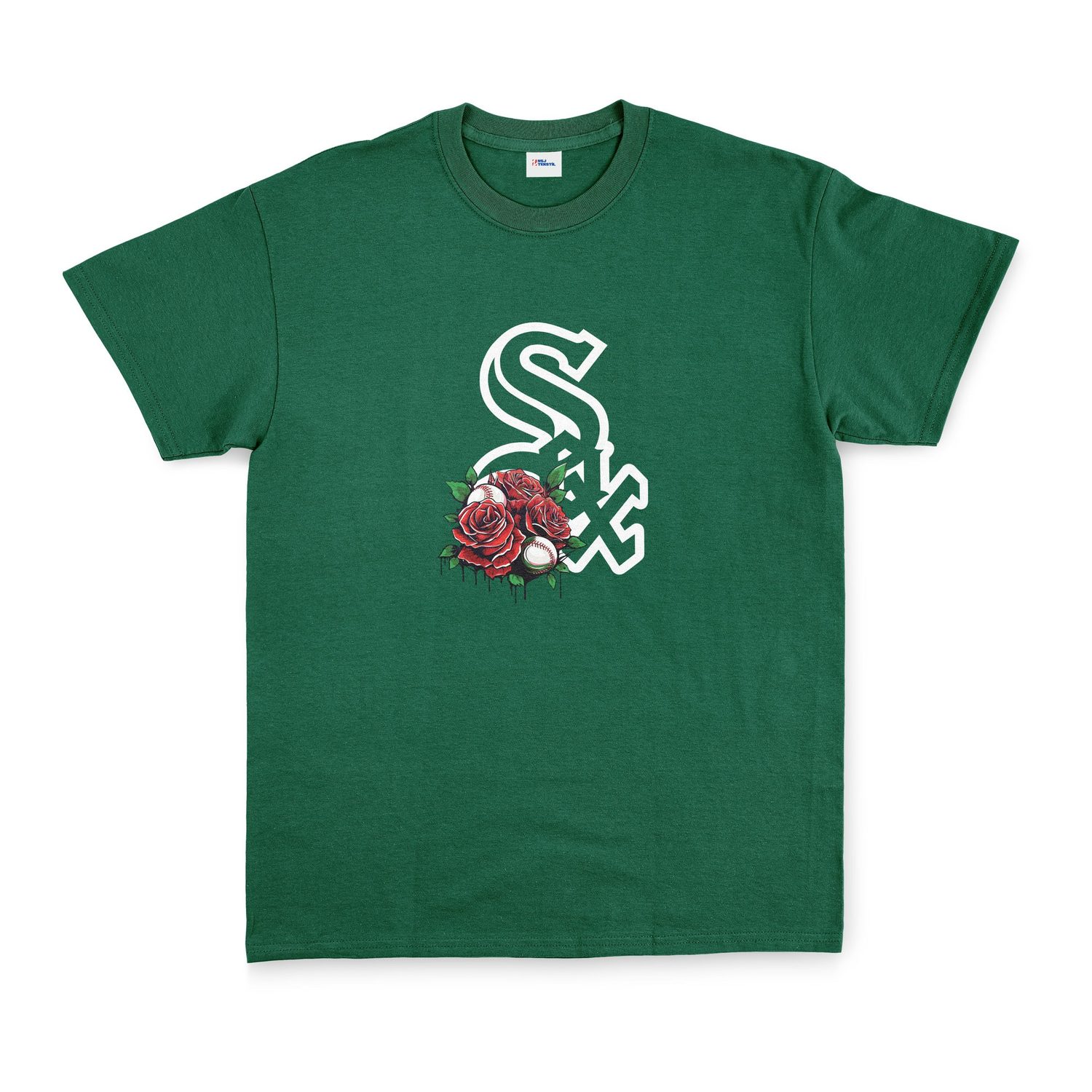 Chicago White Sox Roses Tişört XL - Nefti Yeşili