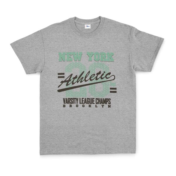 NY Athletic Tişört L - Gri