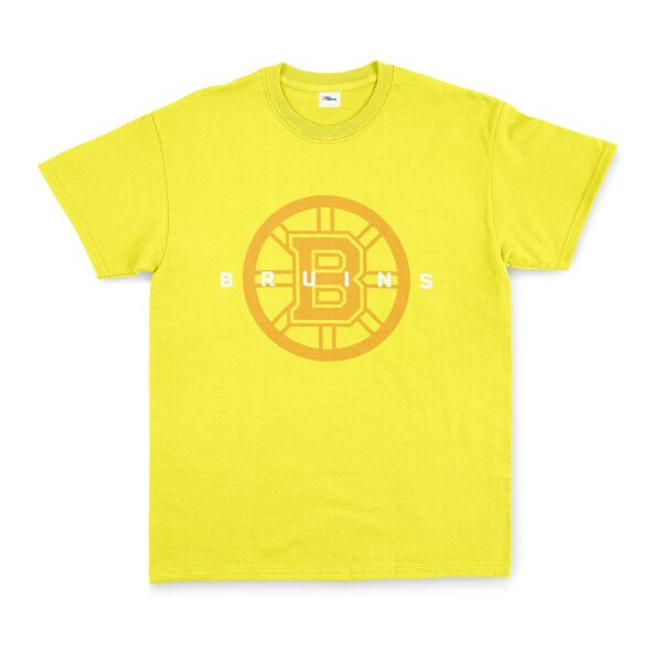 Boston Bruins Graphic Tişört M - Sarı