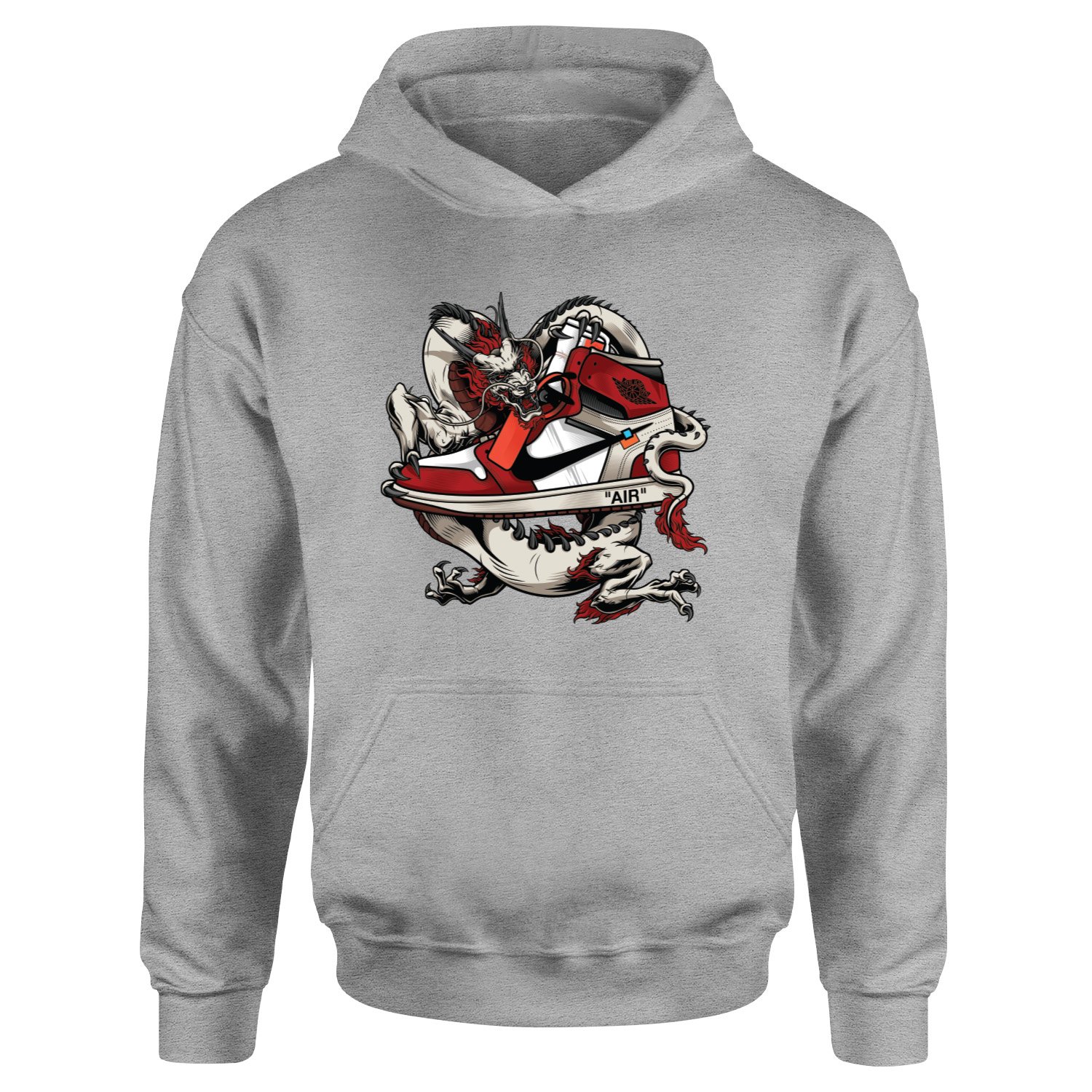 Air Jordan Dragon Hoodie M - Gri