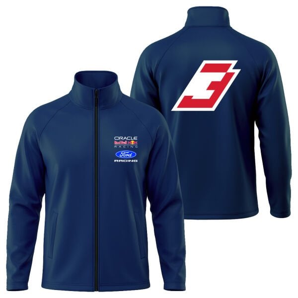 Max Verstappen Red Bull Jersey Soft Shell Ceket