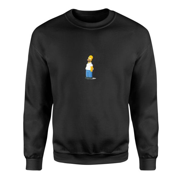 Homer Simpson, Everyday Hero | The Simpsons Sweatshirt XL - Siyah