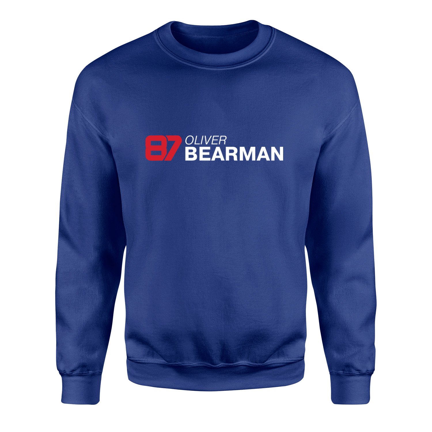 Oliver Bearman 87 Sweatshirt XL - İndigo Mavisi