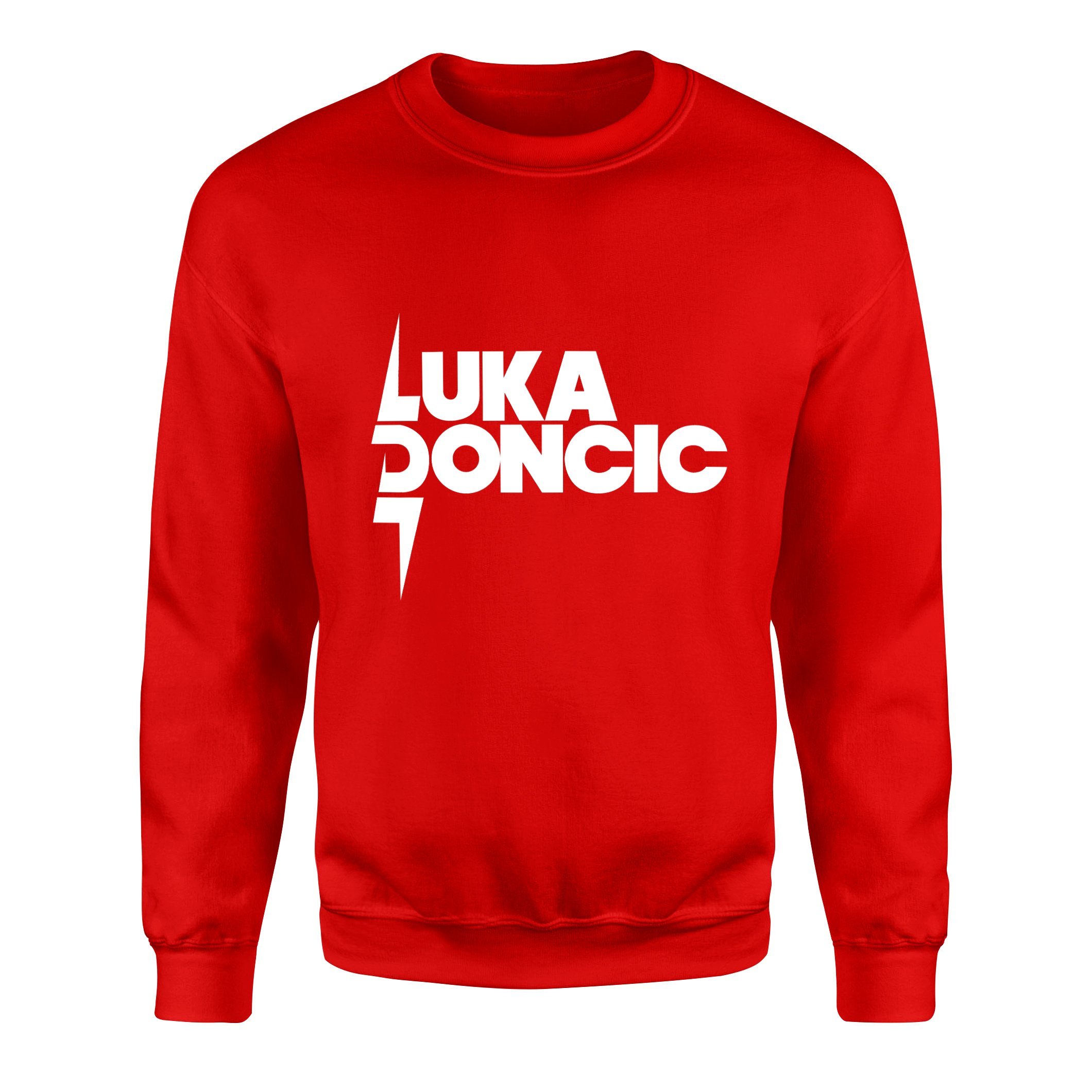Luka Doncic Sweatshirt M - Kırmızı