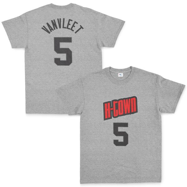 Fred VanVleet 5 City Edition Forma Tişört S - Gri