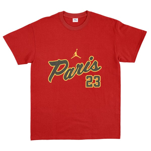 Paris 23 Jordan Tişört M - Kırmızı