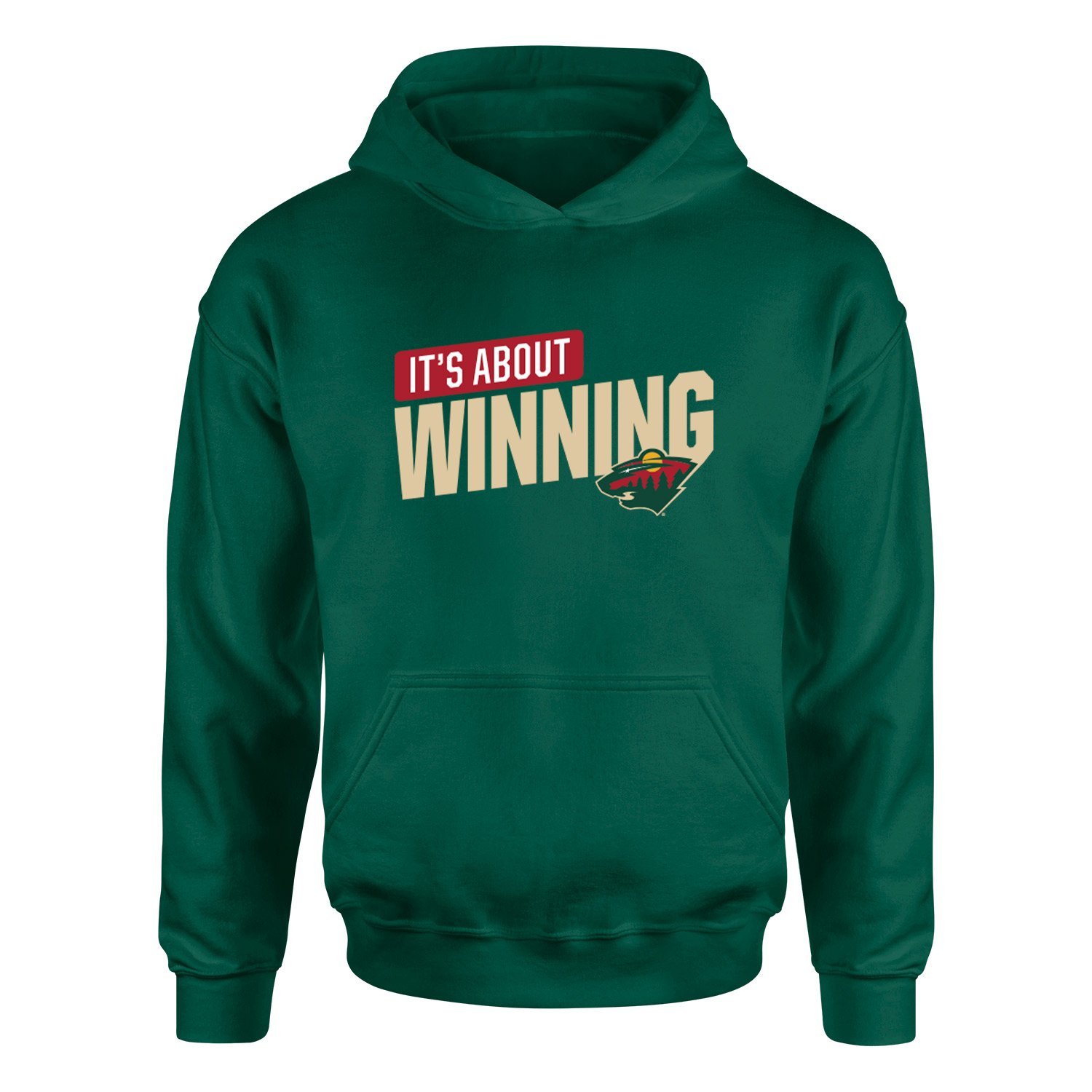 Minnesota Wild W Hoodie L - Nefti Yeşili