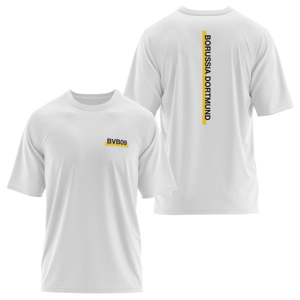 BVB 09 Vertical Premium Graphic Oversize Tişört