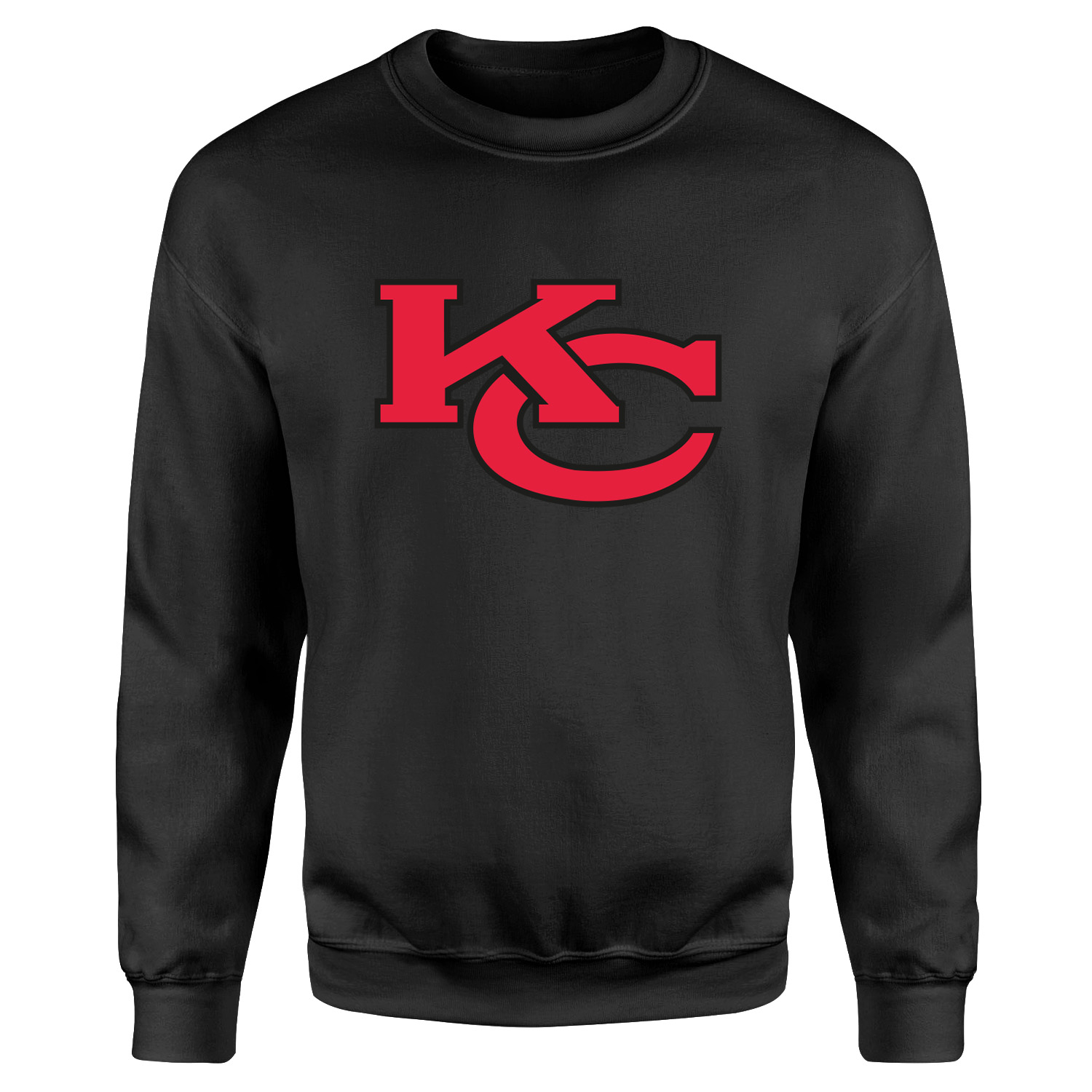 Chiefs, KC Sweatshirt XXL - Siyah