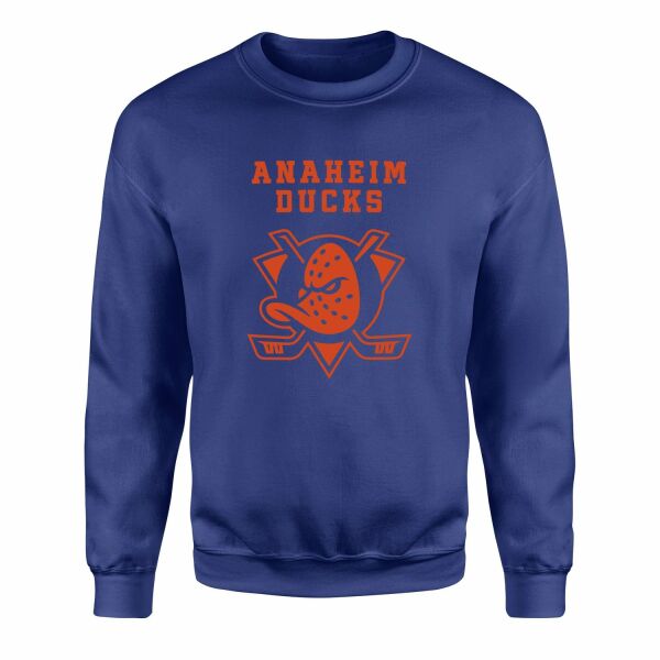 Anaheim Ducks Sweatshirt L - İndigo Mavisi