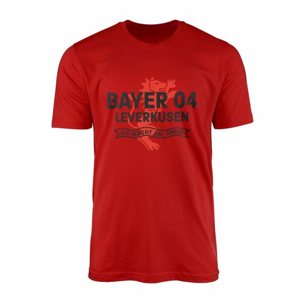 B04 Leverkusen Die Macht Am Rhein Tişört M - Kırmızı