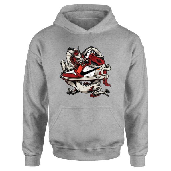 Air Jordan Dragon Hoodie XL - Gri