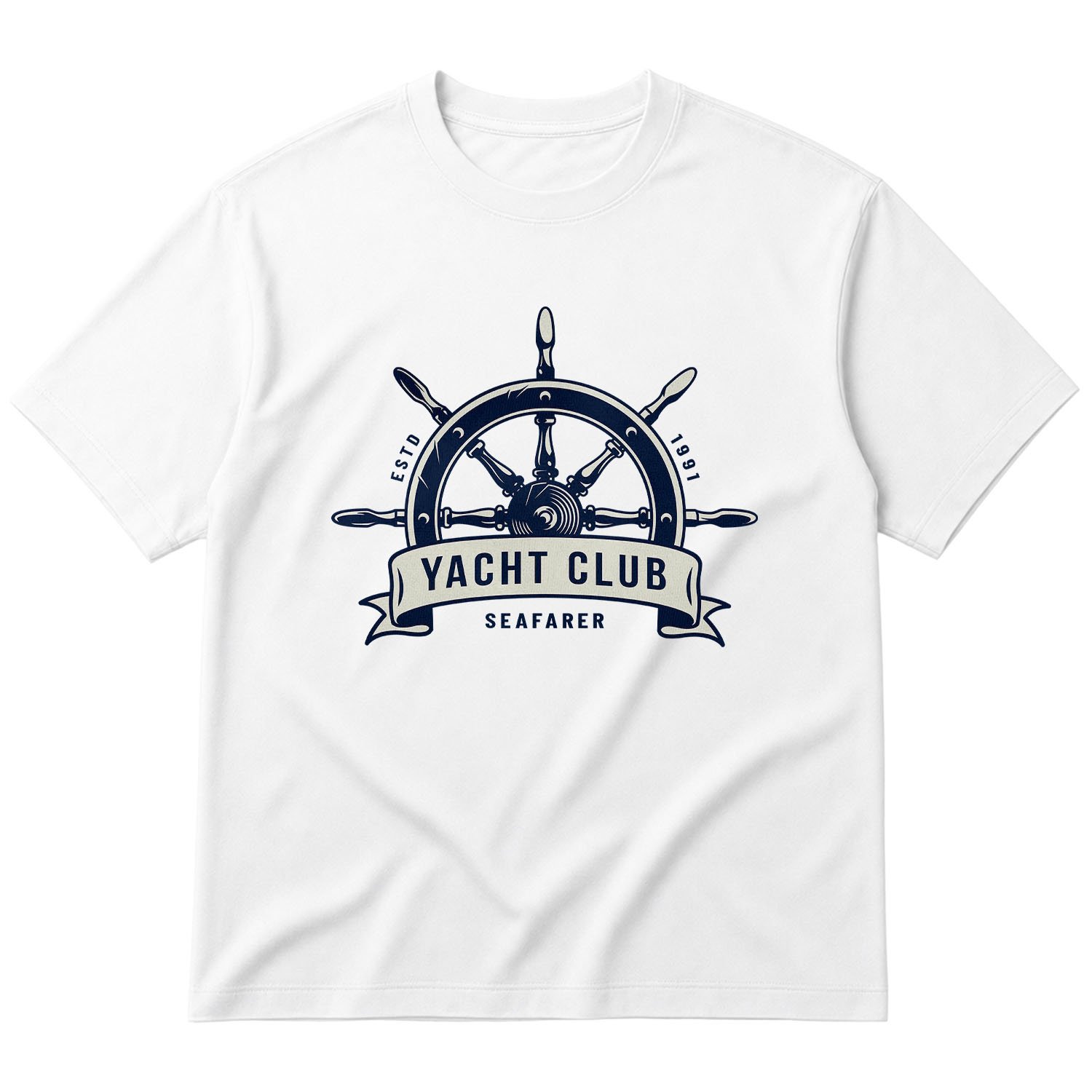Seafarer Yacht Club Oversize Tişört