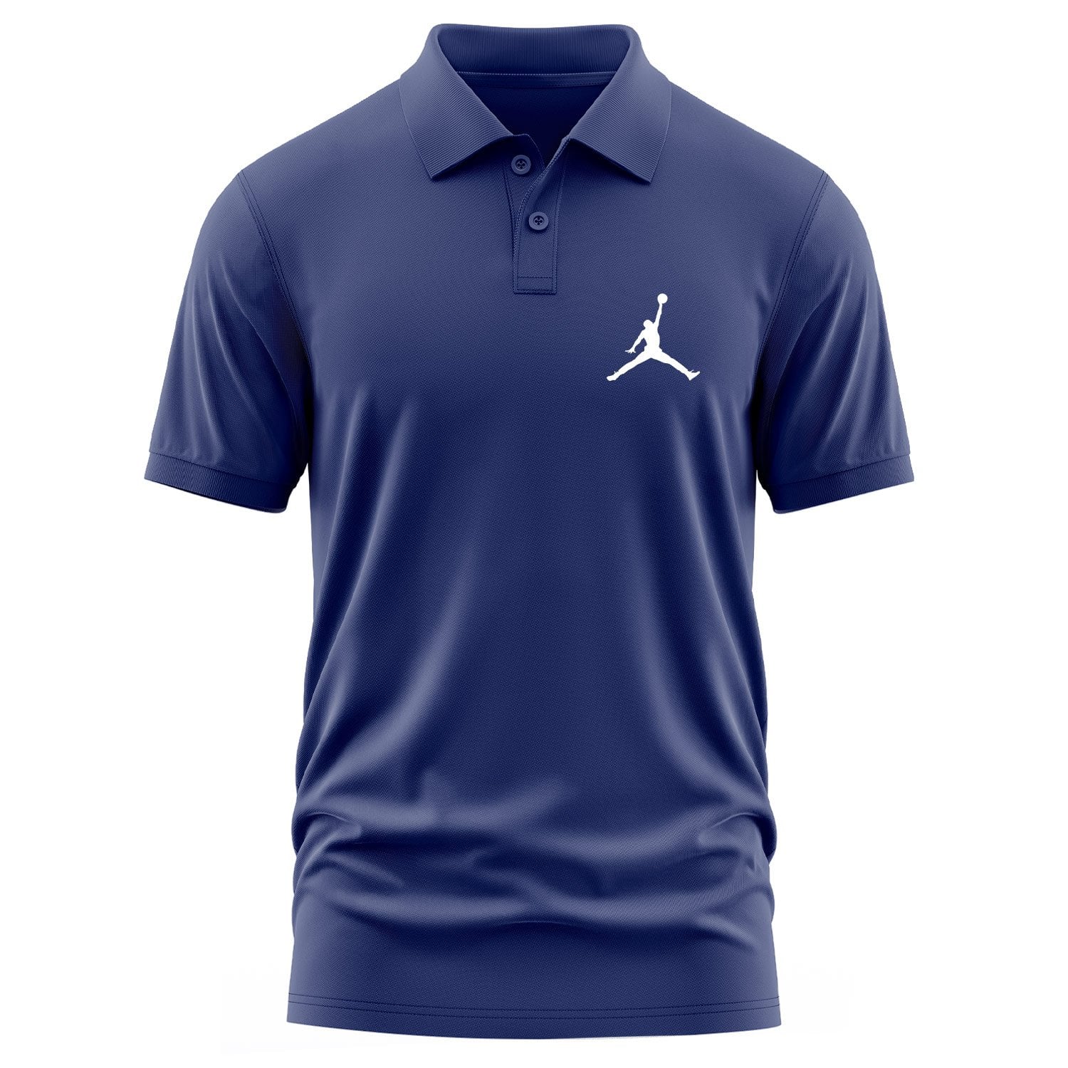 Air Jordan Polo Tişört L - İndigo Mavisi