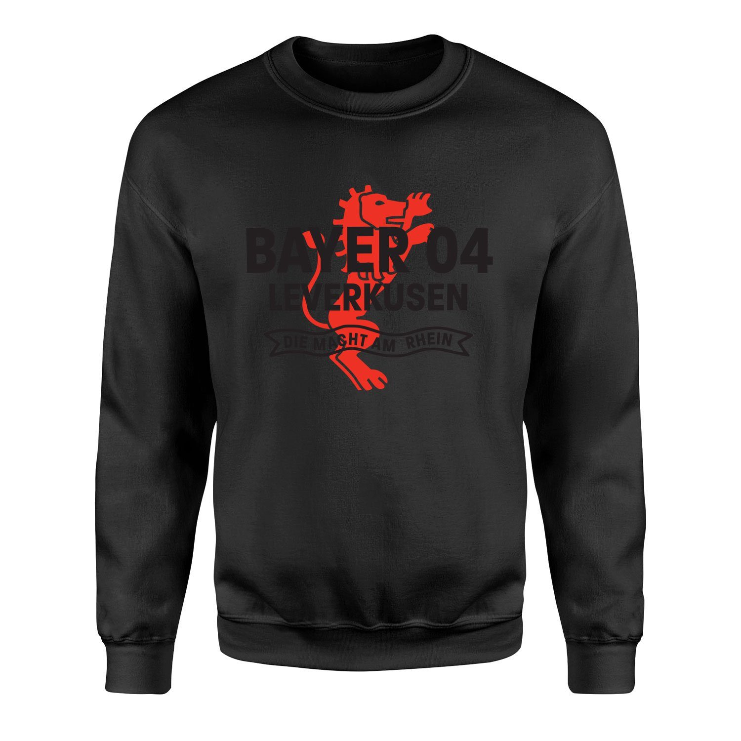 B04 Leverkusen Die Macht Am Rhein Sweatshirt S - Siyah
