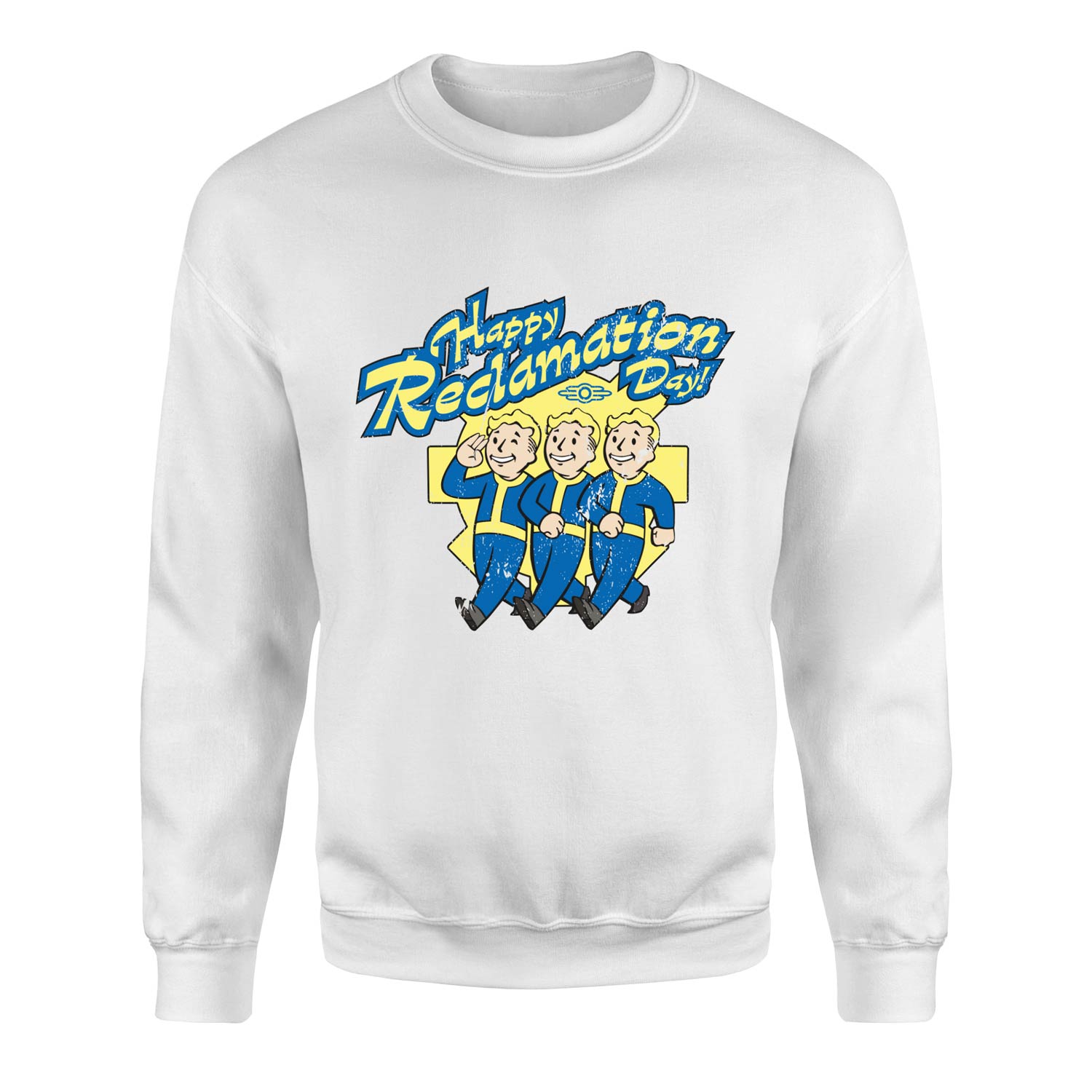 Happy Reclamation Day Sweatshirt M - Beyaz