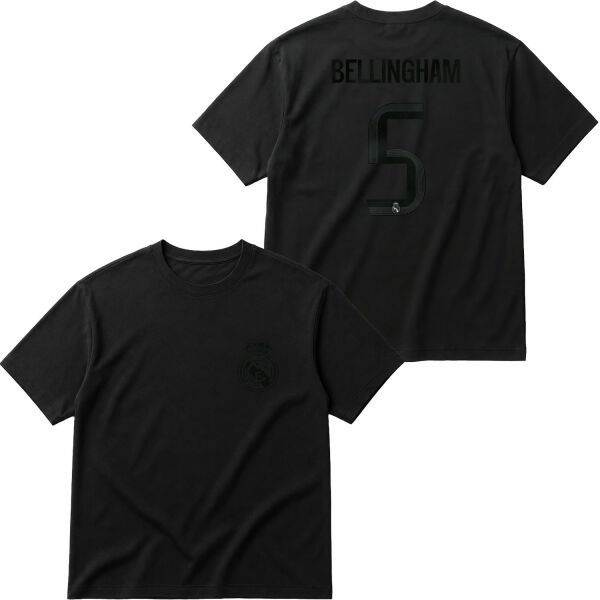 Jude Bellingham RM BL Forma Oversize Tişört M - Siyah