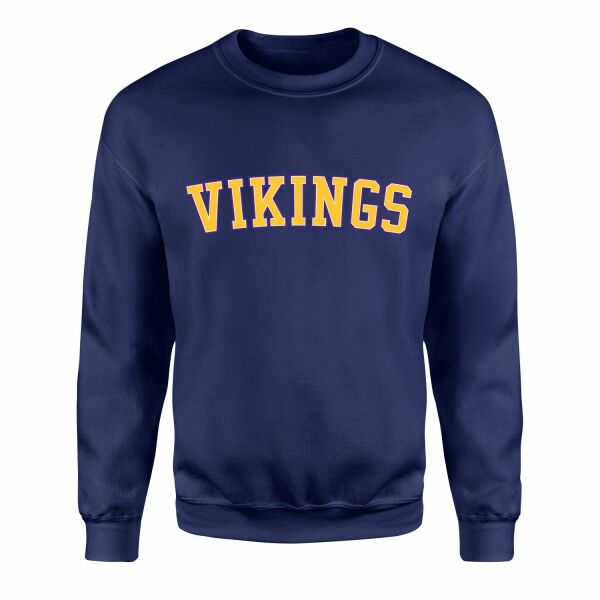 The VIKINGS Sweatshirt XL - İndigo Mavisi